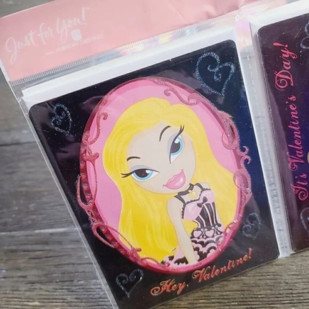 Vintage 2000s Y2K MGA Bratz Valentines Cards American Greetings